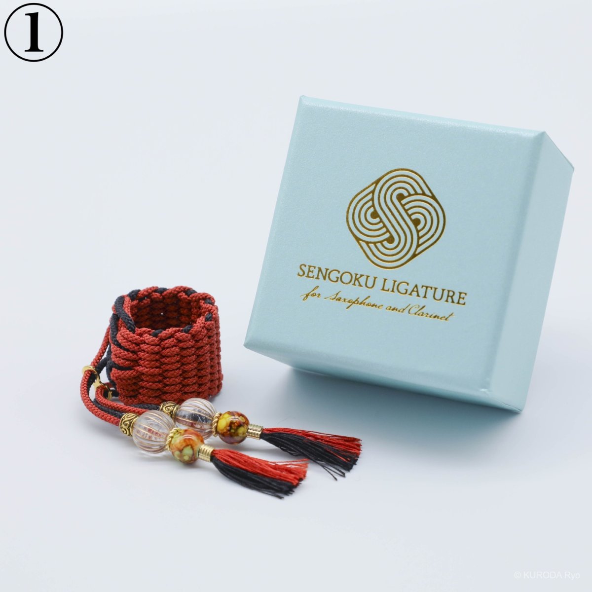 画像2: 【Sengoku Ligature】Toshiie Red｜前田利家（Soprano / Kabuki） (2)