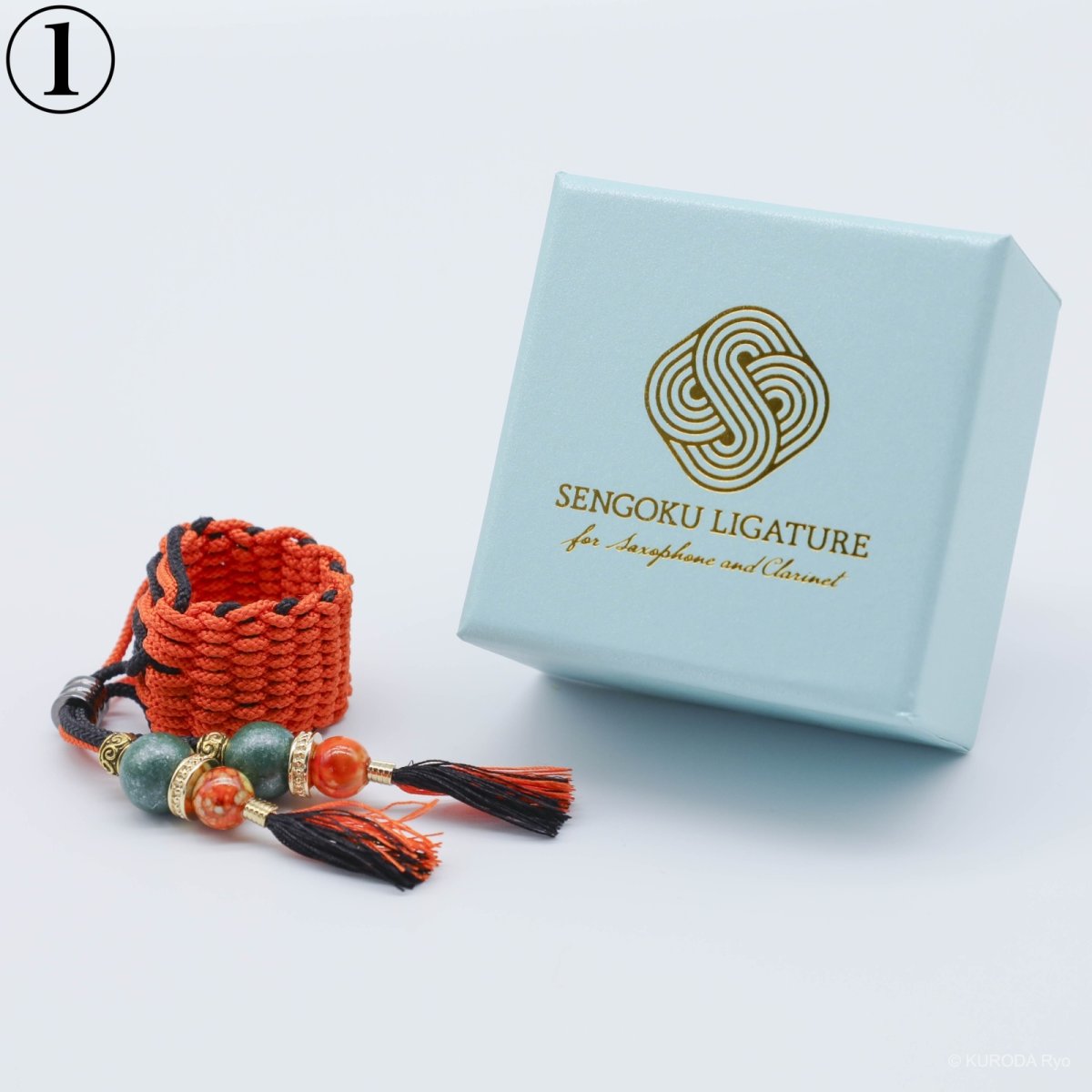 画像2: 【Sengoku Ligature】Shingen Red｜武田信玄（Soprano / Kabuki） (2)