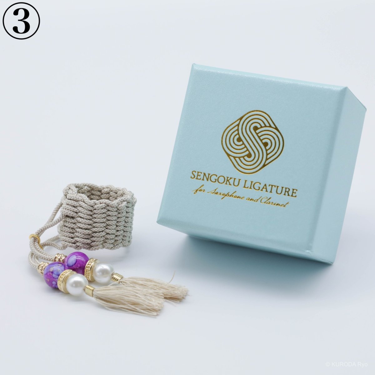 画像4: 【Sengoku Ligature】Sesshu Gray｜雪舟（Soprano / Kabuki） (4)