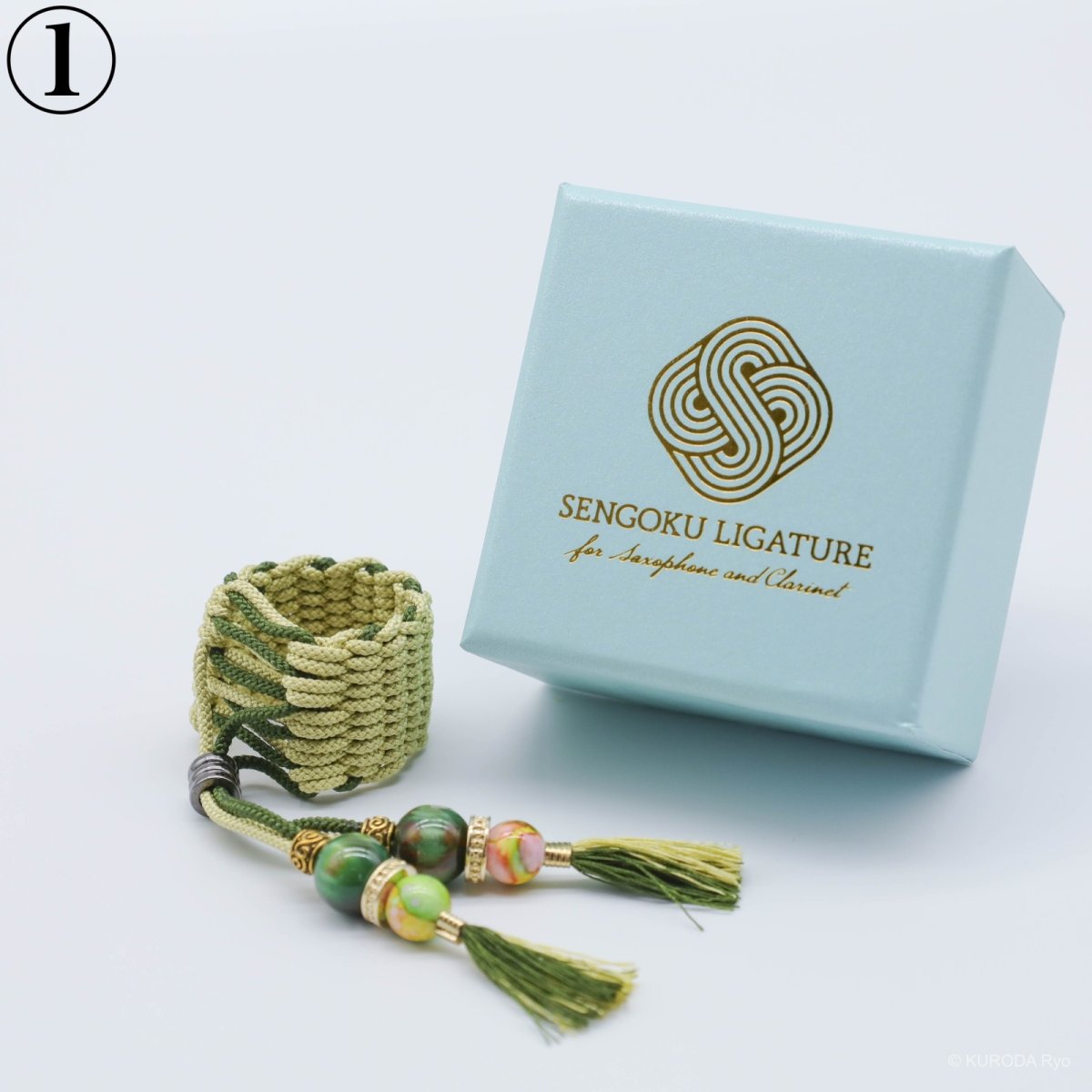 画像2: 【Sengoku Ligature】Douzan Green｜斎藤道三（Soprano / Kabuki） (2)