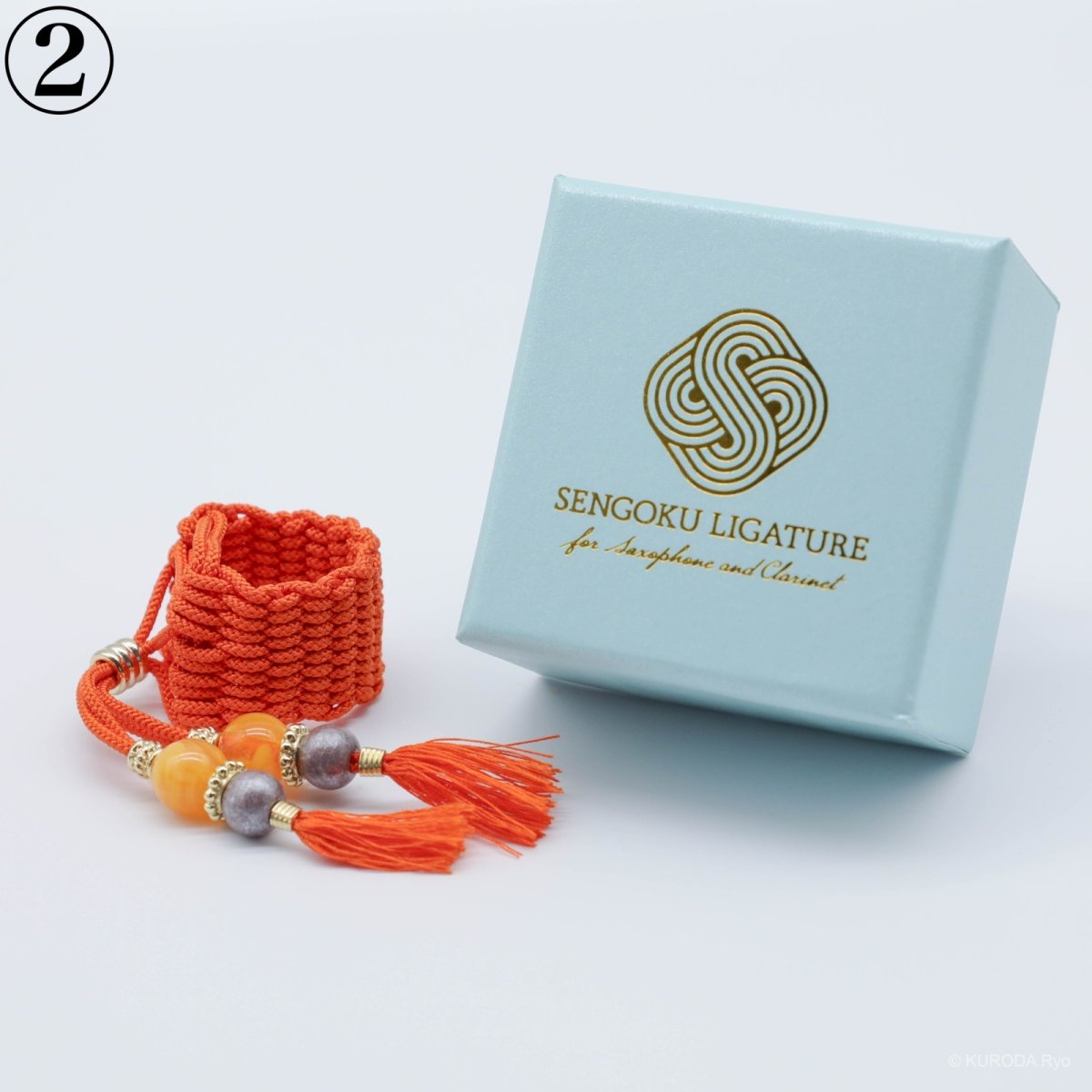 画像3: 【Sengoku Ligature】Shingen Red｜武田信玄（Soprano / Kabuki） (3)