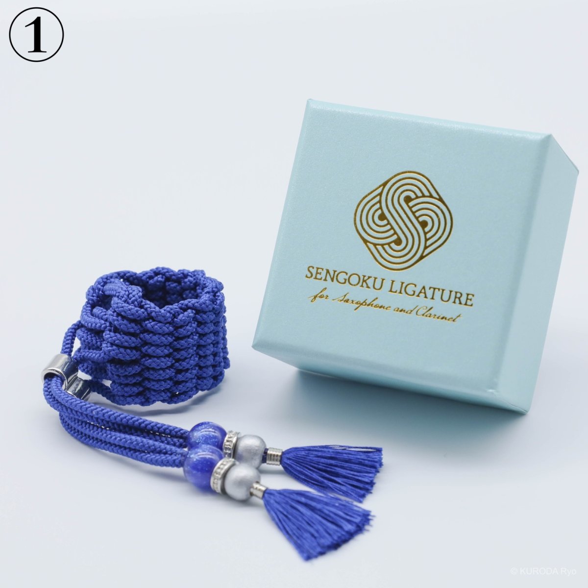 画像2: 【Sengoku Ligature】Masamune Blue｜伊達政宗（Alto / Samurai） (2)