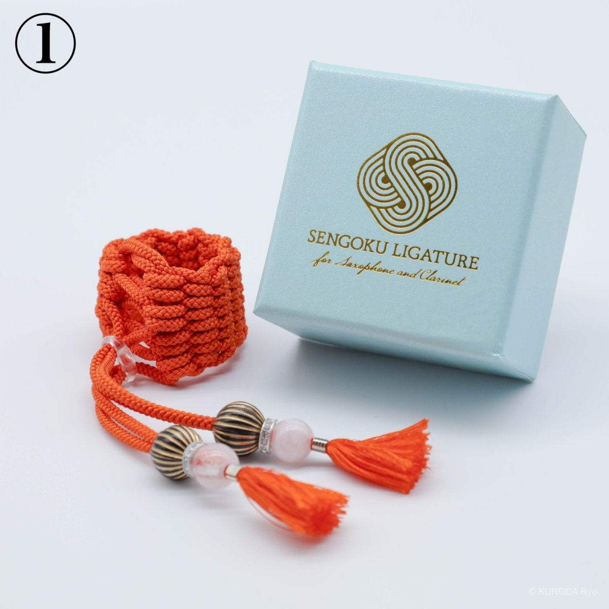 画像2: 【Sengoku Ligature】Shingen Red｜武田信玄（Tenor / Samurai） (2)