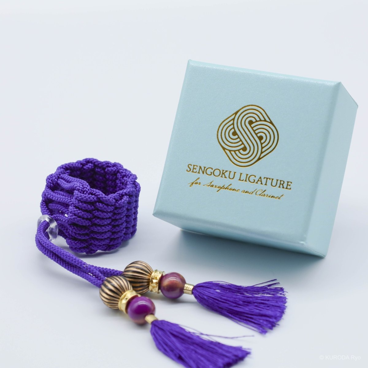 画像1: 【Sengoku Ligature】Kenshin Purple｜上杉謙信（Tenor / Samurai） (1)