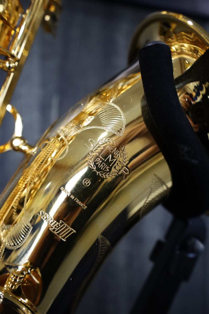 画像3: Selmer SerieIII Tenor GP 特別彫刻 (3)