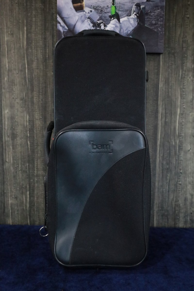 画像1: BAM TREKKING アルトサックス用セミハードケース ブラック (1)