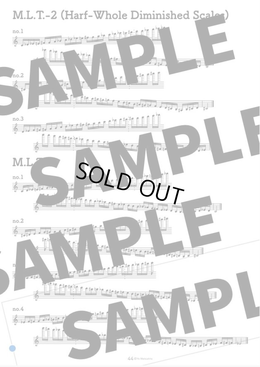 画像5: Vol.3 Crazy Virtuoso【冊子版】Perfect Scale for Saxophone (5)