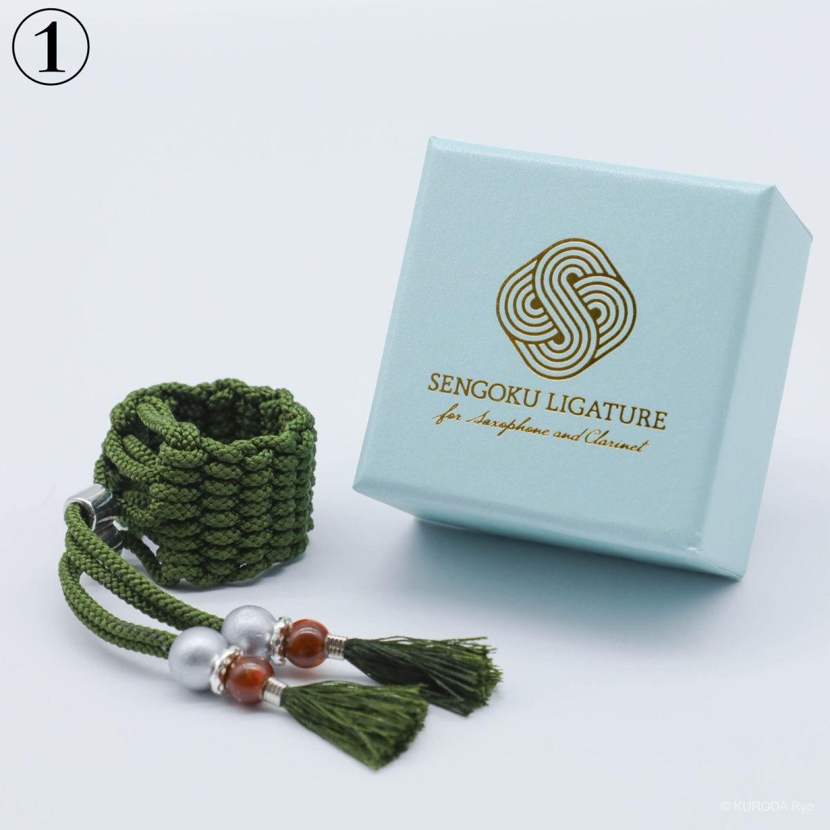 画像2: 【Sengoku Ligature】Kiyomasa Green｜加藤清正（Alto / Samurai） (2)
