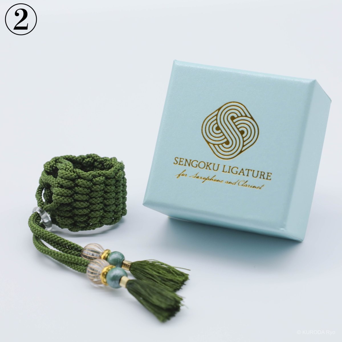 画像3: 【Sengoku Ligature】Kiyomasa Green｜加藤清正（Alto / Samurai） (3)