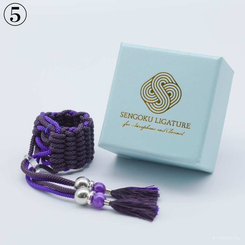 Sengoku Ligature】Oichi Purple｜お市（Alto / Samurai） - 管楽器を