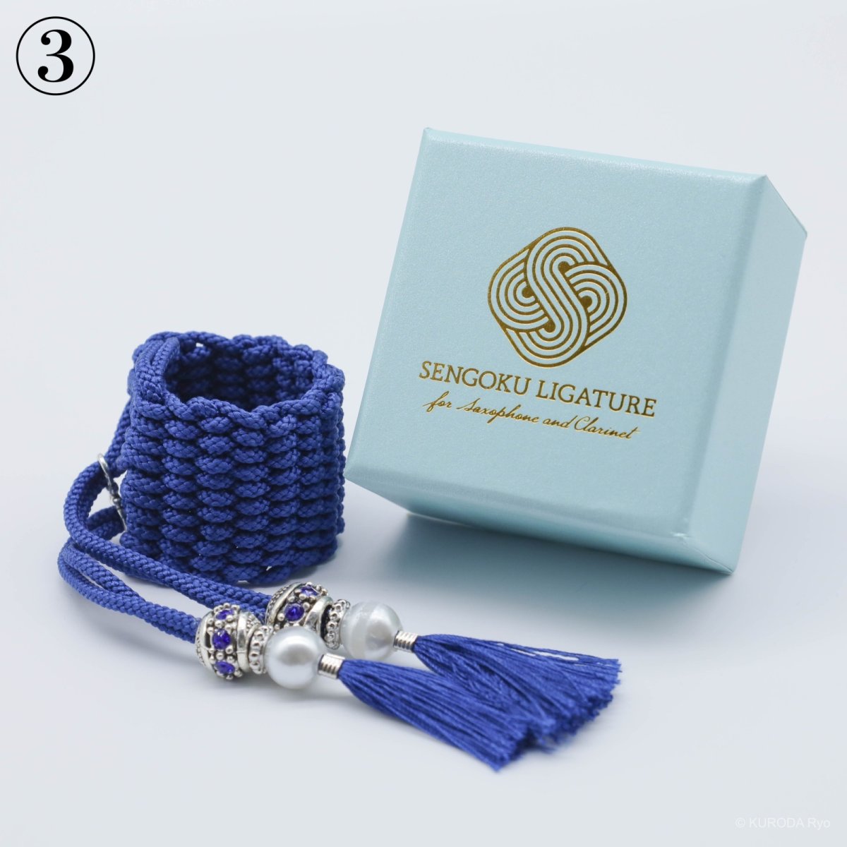 画像4: 【Sengoku Ligature】Masamune Blue｜伊達政宗（Baritone / Samurai） (4)