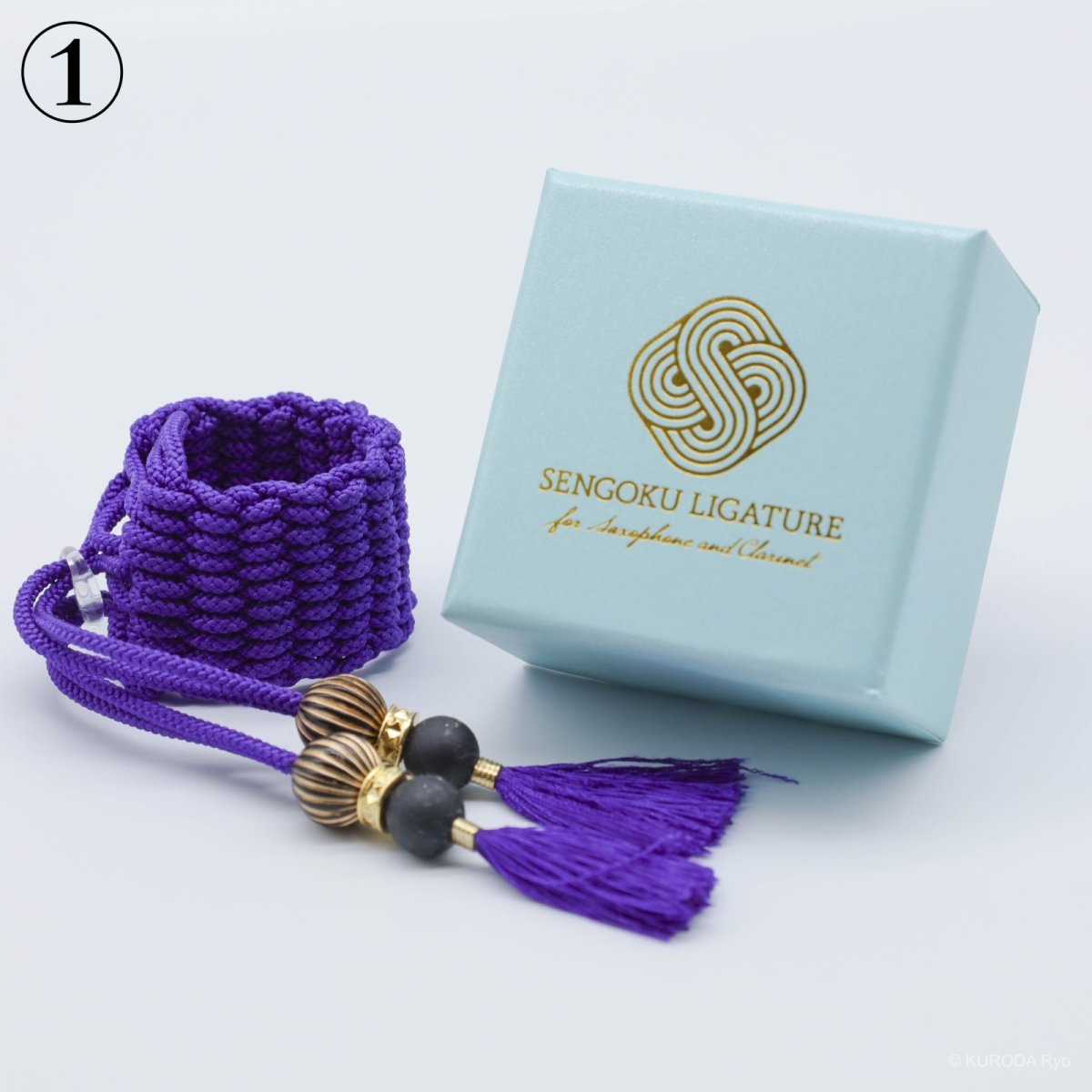 画像2: 【Sengoku Ligature】Kenshin Purple｜上杉謙信（Baritone / Samurai） (2)