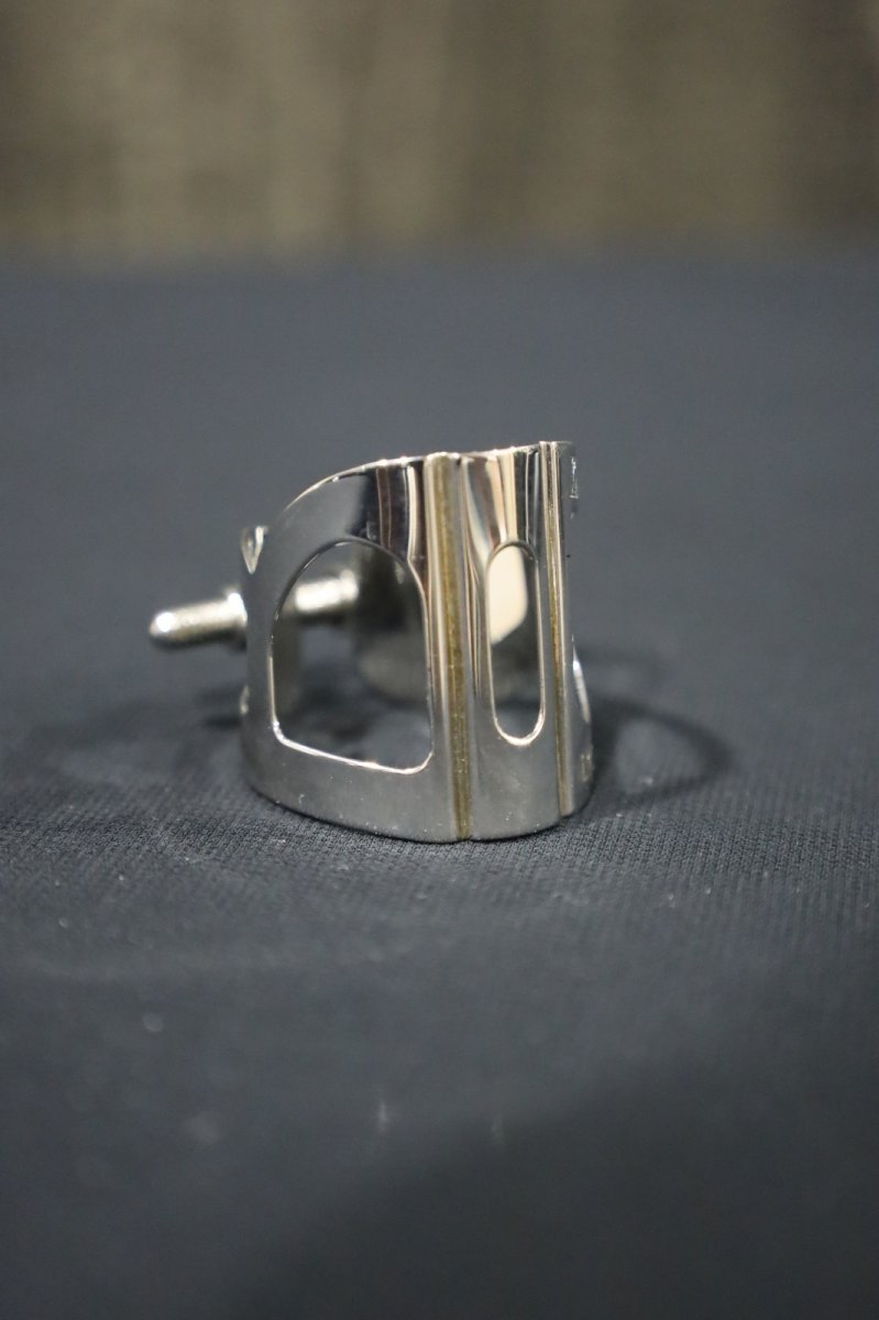 画像4: BG ligature Lemante Brass rhodium plated A.Sax.用 (4)