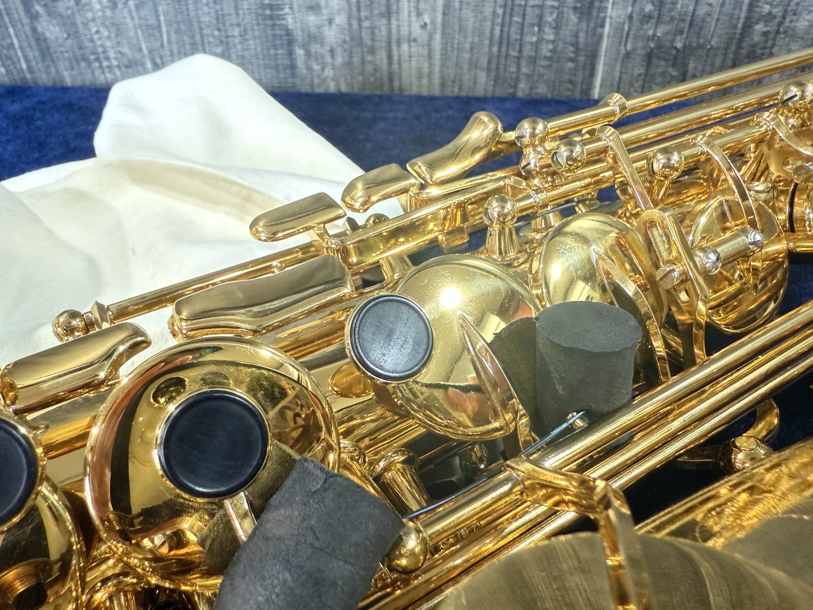 磨いたあとの楽器